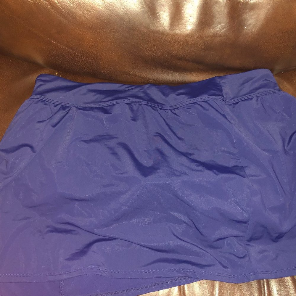 Women's Plus Size 1X swim skirt Croft Barrow